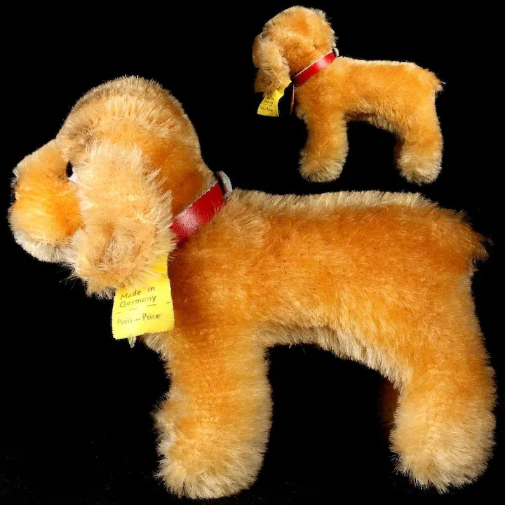 Tiny Sister Steiff Gold Cockie Cocker Spaniel Puppy Dog All ID 4 Tiny Sister Steiff Gold Cockie Cocker Spaniel Puppy Dog All ID - Image 4