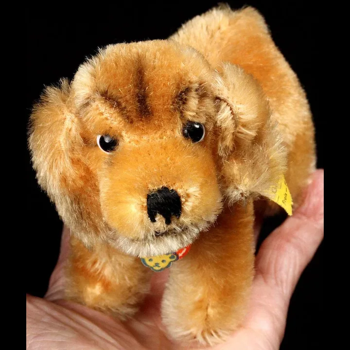 Tiny Sister Steiff Gold Cockie Cocker Spaniel Puppy Dog All ID 9 Tiny Sister Steiff Gold Cockie Cocker Spaniel Puppy Dog All ID - Image 9