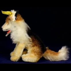 Tiny Sister Rare Steiff Seated Rough Collie All ID Made For U.S. Market Only In 1960 Only -Steiff Tiny Sister Steiff Seated Rough Collie pic 4o 720 b6ddbf99 0