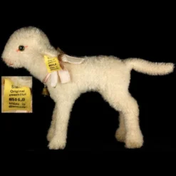 RARE Uncatalogued Early 1950s Steiff Wool Plush Baby Lamb Lamm 1930s Shape All ID 9 RARE Uncatalogued Early 1950s Steiff Wool Plush Baby Lamb Lamm 1930s Shape All ID -Steiff Uncatalogued Early 1950s Steiff Wool Plush pic 4o 720 ca5f2583 0