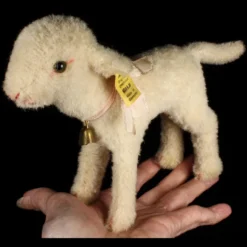 RARE Uncatalogued Early 1950s Steiff Wool Plush Baby Lamb Lamm 1930s Shape All ID 11 RARE Uncatalogued Early 1950s Steiff Wool Plush Baby Lamb Lamm 1930s Shape All ID -Steiff Uncatalogued Early 1950s Steiff Wool Plush pic 6o 720 428b0ec1 0