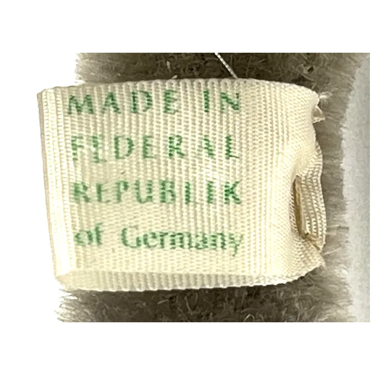 Vintage 1949 Hermann Teddy Original Donkey With Red Bridle And Reins - ID - Mohair 15 Vintage 1949 Hermann Teddy Original Donkey With Red Bridle And Reins - ID - Mohair - Image 15