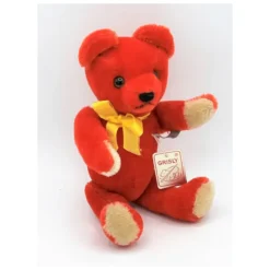 Vintage 1960's Grisly RED Teddy Bear With All ID - 20 Cm - Short Red Mohair 17 Vintage 1960's Grisly RED Teddy Bear With All ID - 20 Cm - Short Red Mohair -Steiff Vintage 1960x7827s Grisly RED Teddy Bear pic 4o 7203a10.10 ce80f62e f