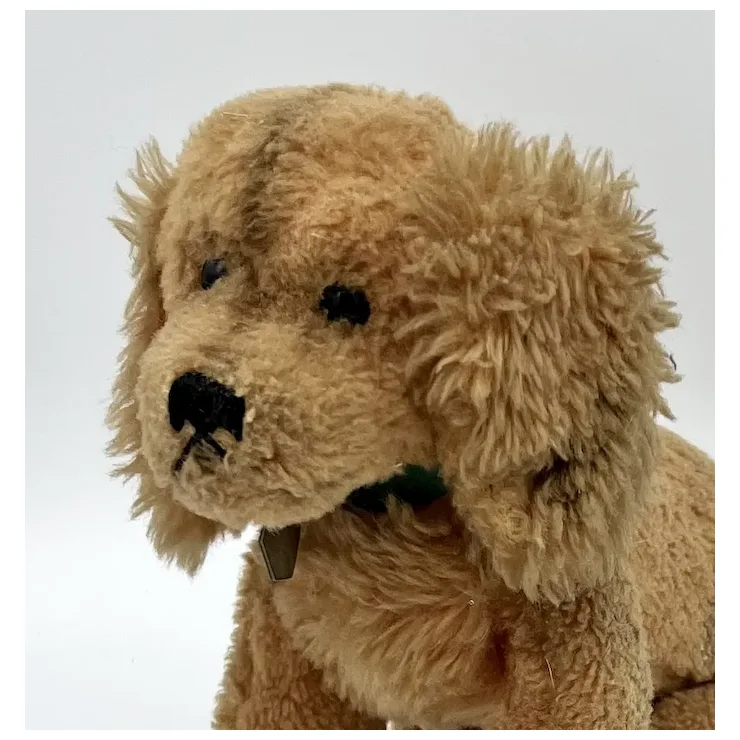 Vintage 1968 Steiff Cosy Bazi Dachshund With ID - ISB Button / Ear Tag - 8"" Sitting Puppy Dog 4 Vintage 1968 Steiff Cosy Bazi Dachshund With ID - ISB Button / Ear Tag - 8"" Sitting Puppy Dog - Image 4