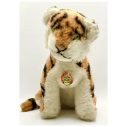 Vintage 1971 Steiff Ponx Sitting Tiger With ID - Chest Tag - Draylon - Very Cute 15 Vintage 1971 Steiff Ponx Sitting Tiger With ID - Chest Tag - Draylon - Very Cute -Steiff Vintage 1971 Steiff Ponx7878 sitting Tiger pic 3o 7203a10.10 f3d19623 f