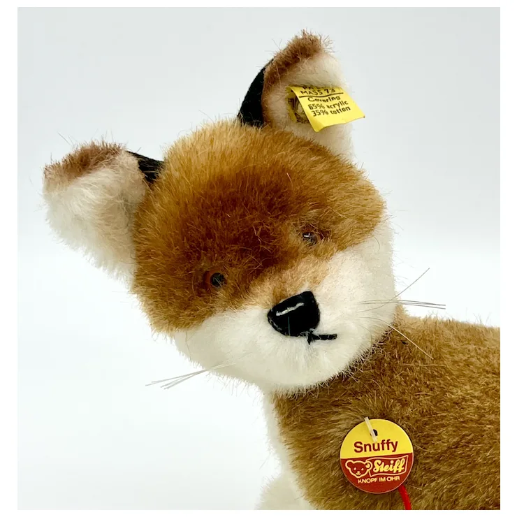 Vintage 1978 Steiff Snuffy Fox With All ID - Fantastic Color, Sweet Red Fox - EAN 3515/14 3 Vintage 1978 Steiff Snuffy Fox With All ID - Fantastic Color, Sweet Red Fox - EAN 3515/14 - Image 3