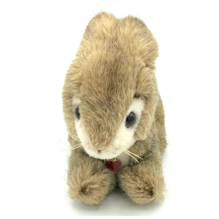 Vintage Berg Bunny - Metal Heart Chest Emblem - Cute Plush Rabbit - Austria 4 Vintage Berg Bunny - Metal Heart Chest Emblem - Cute Plush Rabbit - Austria - Image 4