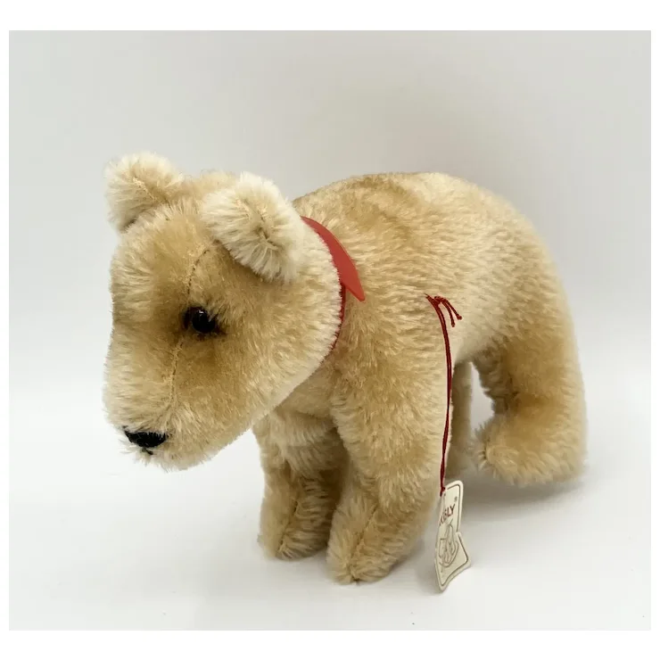 Vintage Grisly Spielwaren Brown Bear Cub On All Fours With ID - Mohair - EAN 480/15 - 8" X 6" 2 Vintage Grisly Spielwaren Brown Bear Cub On All Fours With ID - Mohair - EAN 480/15 - 8" X 6" - Image 2