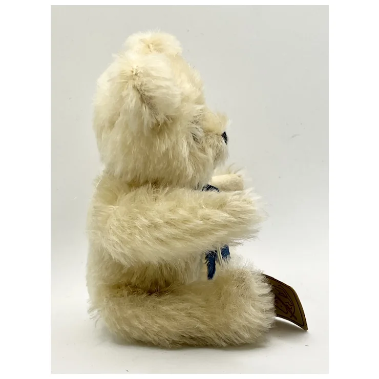 Vintage Grisly White Miniature Teddy Bear With All ID - 15 Cm / 6" - Mohair 5-way Jointed - 400/15 7 Vintage Grisly White Miniature Teddy Bear With All ID - 15 Cm / 6" - Mohair 5-way Jointed - 400/15 - Image 7