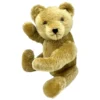 Vintage Hermann Teddy Original Bear With ID - 13" Tall - Gold Mohair - 5-way Jointed