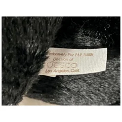 Vintage Hermann Teddy Original Bear All ID - 22" Tall - Black Mohair - 5-way Jointed - Very Pretty -Steiff Vintage Hermann Teddy Original Bear all pic 10o 7203a10.10 4a167245 f