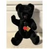 Vintage Hermann Teddy Original Bear All ID - 22" Tall - Black Mohair - 5-way Jointed - Very Pretty