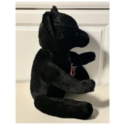 Vintage Hermann Teddy Original Bear All ID - 22" Tall - Black Mohair - 5-way Jointed - Very Pretty -Steiff Vintage Hermann Teddy Original Bear all pic 5o 7203a10.10 dd231661 f
