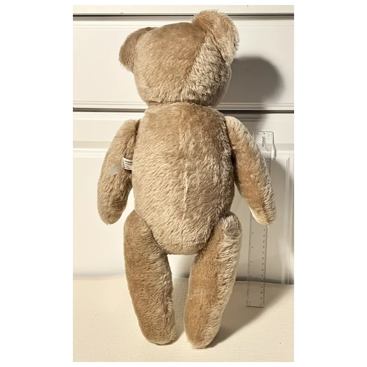 Vintage Hermann Teddy Original Bear With All ID - 22 In- Mohair - 5-way Jointed 9 Vintage Hermann Teddy Original Bear With All ID - 22 In- Mohair - 5-way Jointed - Image 9