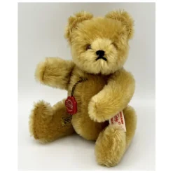 Vintage Miniature Hermann Original Teddy With ID - 15 Cm / 6" - Gold Mohair - Chest Tag / Arm Tag -Steiff Vintage Miniature Hermann Original Teddy ID pic 2o 7203a10.10 3365b71c f