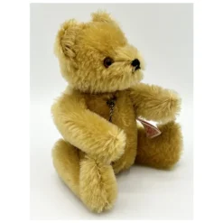 Vintage Miniature Hermann Original Teddy With ID - 15 Cm / 6" - Gold Mohair - Chest Tag / Arm Tag -Steiff Vintage Miniature Hermann Original Teddy ID pic 6o 7203a10.10 1246f662 f