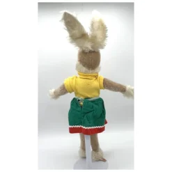 Vintage Schuco Bigo Bello Girl Dressed Rabbit with ID - 45 Cm / 18" - Lovely Mohair Bunny Doll -Steiff Vintage Schuco Bigo Bello Girl Dressed pic 9o 7203a10.10 cedb6867 f
