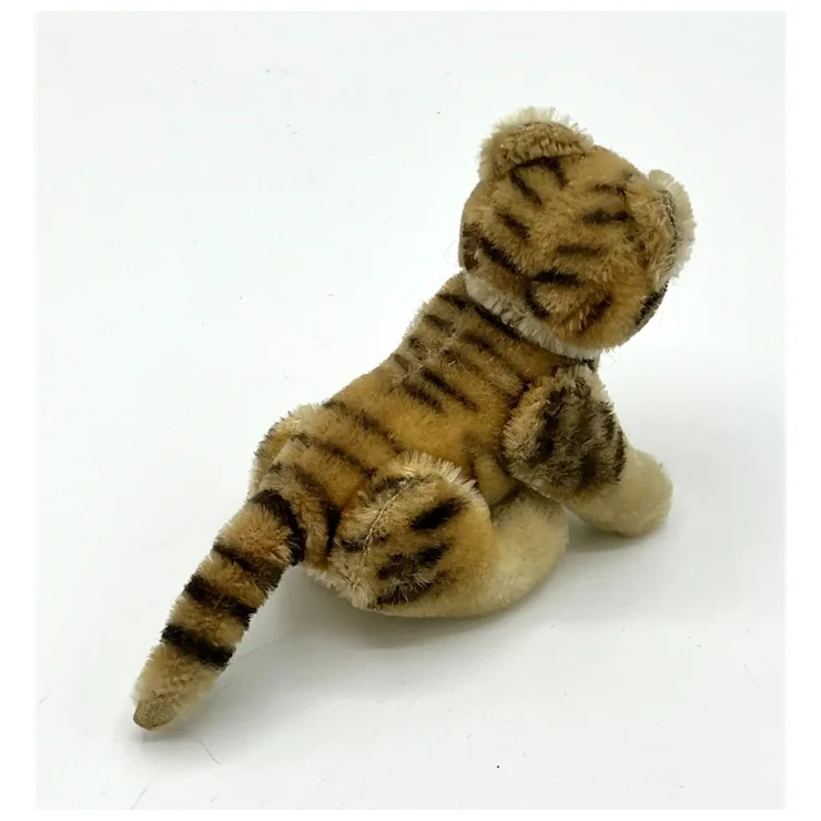 Vintage Steiff Jointed Young Tiger Cub - 10 Cm - Fully Poseable !! 11 Vintage Steiff Jointed Young Tiger Cub - 10 Cm - Fully Poseable !! - Image 11