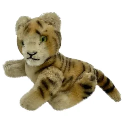 Vintage Steiff Jointed Young Tiger Cub - 10 Cm - Fully Poseable !!