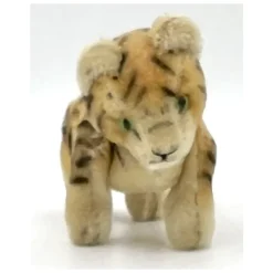 Vintage Steiff Jointed Young Tiger Cub - 10 Cm - Fully Poseable !! 18 Vintage Steiff Jointed Young Tiger Cub - 10 Cm - Fully Poseable !! -Steiff Vintage Steiff Jointed Young Tiger Cub pic 6o 7203a10.10 10785653 f