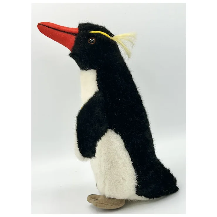 Vintage Steiff Peggy Penguin With ID - ISB Button / Ear Tag - 27cm / 11" - EAN 2505/27 - Rockhopper Ear Tuffs 6 Vintage Steiff Peggy Penguin With ID - ISB Button / Ear Tag - 27cm / 11" - EAN 2505/27 - Rockhopper Ear Tuffs - Image 6