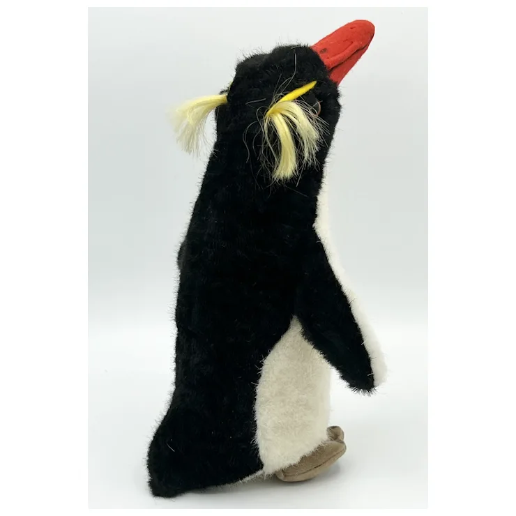 Vintage Steiff Peggy Penguin With ID - ISB Button / Ear Tag - 27cm / 11" - EAN 2505/27 - Rockhopper Ear Tuffs 9 Vintage Steiff Peggy Penguin With ID - ISB Button / Ear Tag - 27cm / 11" - EAN 2505/27 - Rockhopper Ear Tuffs - Image 9
