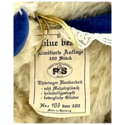 Vintage "Blue Bear" Teddy Bear - Plush & Stoffspielwaren Germany - 12" - Limited Edition - Mohair 24 Vintage "Blue Bear" Teddy Bear - Plush & Stoffspielwaren Germany - 12" - Limited Edition - Mohair -Steiff Vintage x7822Blue Bearx7822 Teddy Bear Plush pic 11o 7203a10.10 4198042b f