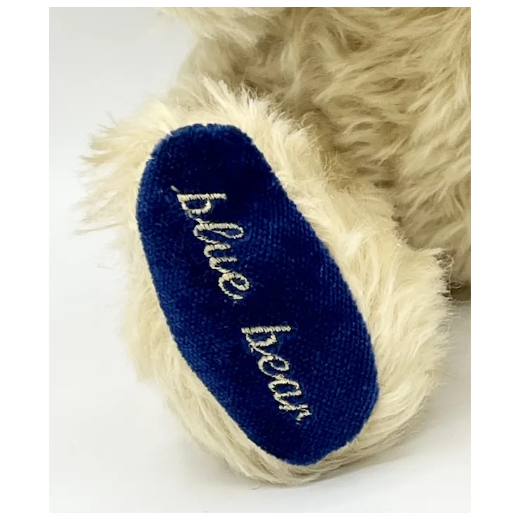 Vintage "Blue Bear" Teddy Bear - Plush & Stoffspielwaren Germany - 12" - Limited Edition - Mohair 10 Vintage "Blue Bear" Teddy Bear - Plush & Stoffspielwaren Germany - 12" - Limited Edition - Mohair - Image 10