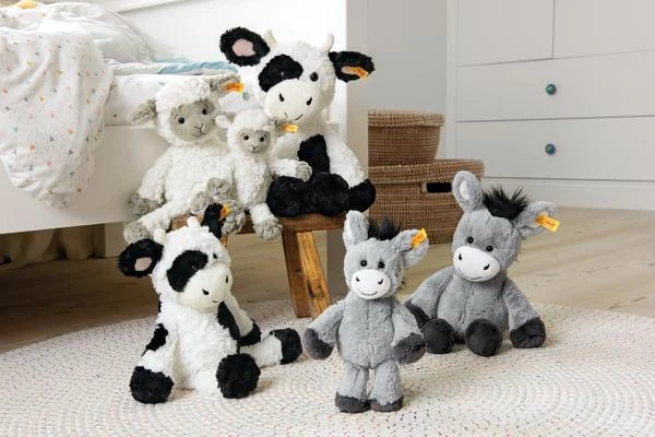 Steiff - Soft Cuddly Friends Dinkie Donkey Medium 073748 4 Steiff - Soft Cuddly Friends Dinkie Donkey Medium 073748 - Image 4