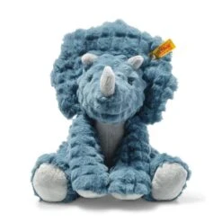 Steiff - Soft Cuddly Friends Dinosaur Dixi Triceratops 087806