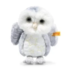 Steiff - 'Light At Night' Wittie Owl Grey 067921